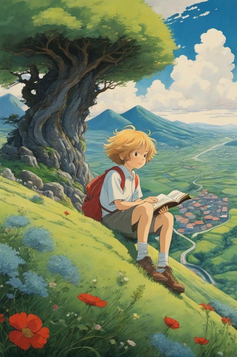 24625-2449781436-(((masterpiece))),(((best quality))),((ultra-detailed)),_Hayao Miyazaki style similar to spirited away of a young blonde boy wit.png